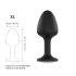 Dorcel Geisha Diamond XL - Sort anal plug med hvid sten