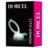 Dorcel - penisring med vibration - selvlysende - hvid