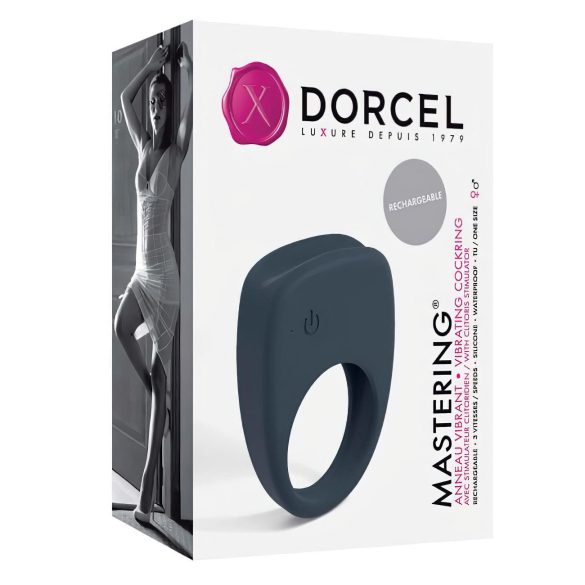 Dorcel Mastering - vibrerende penisring - genopladelig - grå