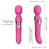 Dorcel Dual Orgasms - genopladelig 2-i-1 massagevibrator (pink)