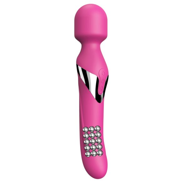 Dorcel Dual Orgasms - genopladelig 2-i-1 massagevibrator (pink)