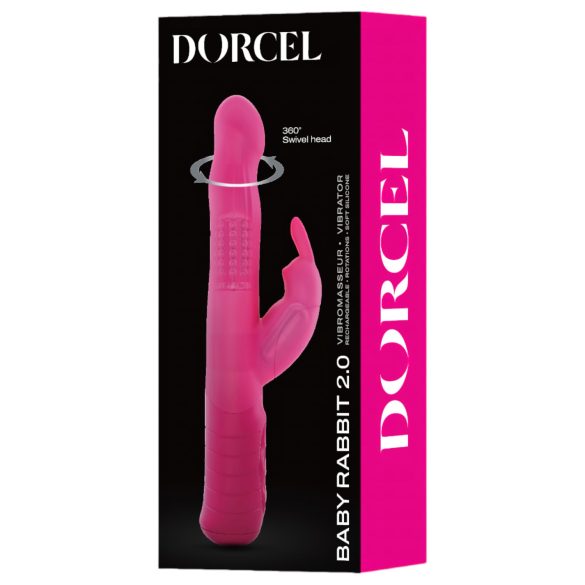 Dorcel Baby Rabbit 2.0 - genopladelig klitorisvibrator (pink)