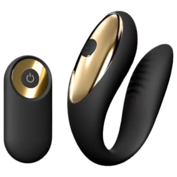 Dorcel - parvibrator med fjernbetjening - genopladelig - sort