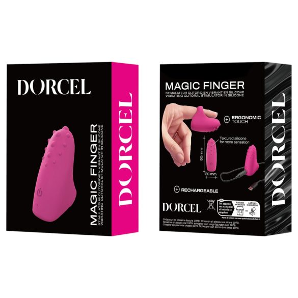 Dorcel Magic Finger - genopladelig finger-vibrator (pink)