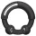 Dorcel Stronger Ring - penisring med metalindsats - sort
