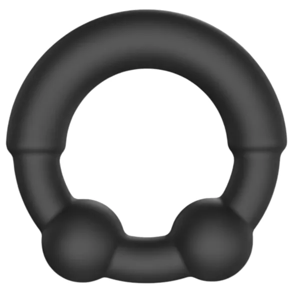 Dorcel Stronger Ring - penisring med metalindsats - sort