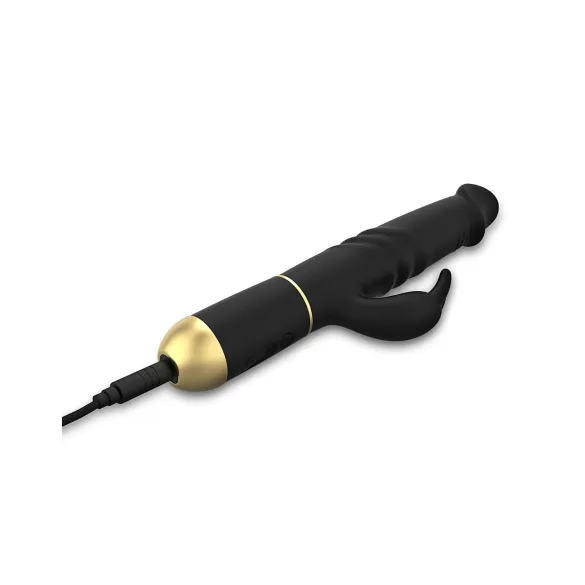 Dorcel - rabbitvibrator med stødfunktion og klitorisarm - sort