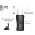Dorcel - automatisk masturbator med thrust-funktion - genopladelig - sort