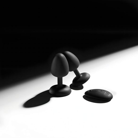 Dorcel - kugle, fjernbetjent anal vibrator M - (sort)