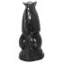 AnimHole Wolf - ulmodes dildo - 21 cm (sort)
