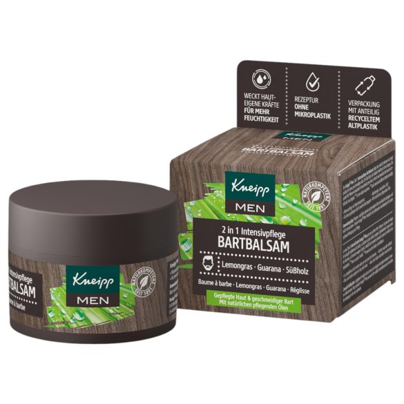 Kneipp MEN - 2i1 Intensiv skægplejebalsam (50ml)