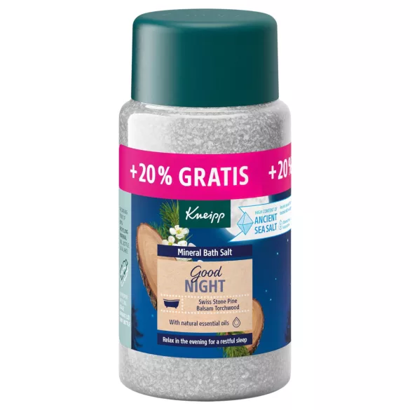 Kneipp Good Night premium mineralsk badesalt (600 g)