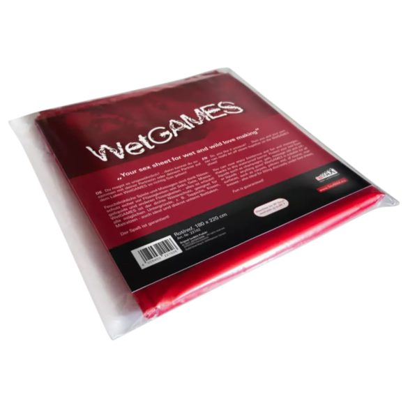 Joydivision WetGames - vandtæt sexlagen - 180x220 (rød)