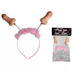Pandebånd med penisser (pink/nude)