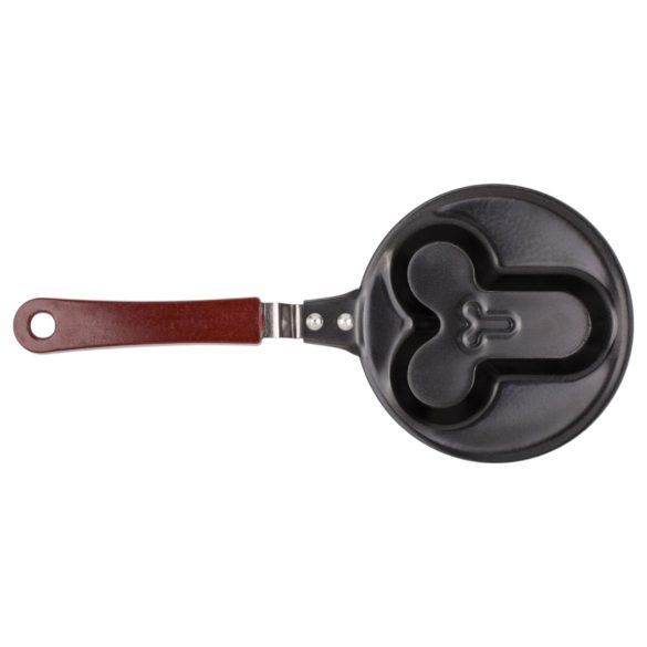 Stegepande - spejlæg - penisformet - nonstick