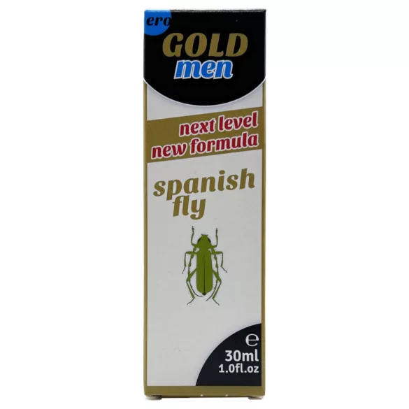 HOT ero Gold Men Spanish Fly - lystfremmende dråber til mænd (30 ml)