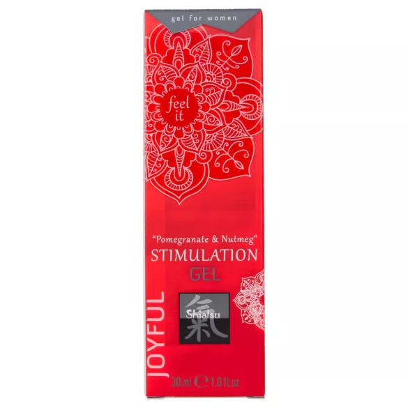 HOT Shiatsu - stimulerende creme til kvinder - granatæble (30 ml)