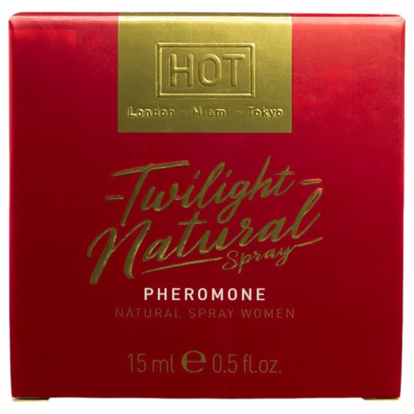 HOT Twilight Natural - feromon parfume til kvinder - duftfri - 15ml