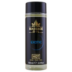 HOT - massageolie - eksotisk duft - 100ml