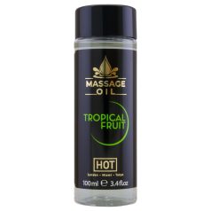 HOT - massageolie - tropiske frugter - 100ml