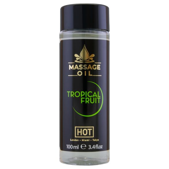 HOT - massageolie - tropiske frugter - 100ml
