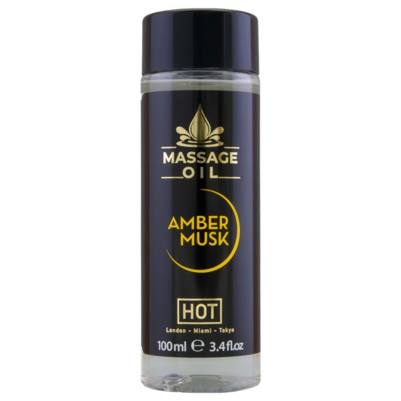 HOT hudpleje massageolie - ravmusk (100 ml)