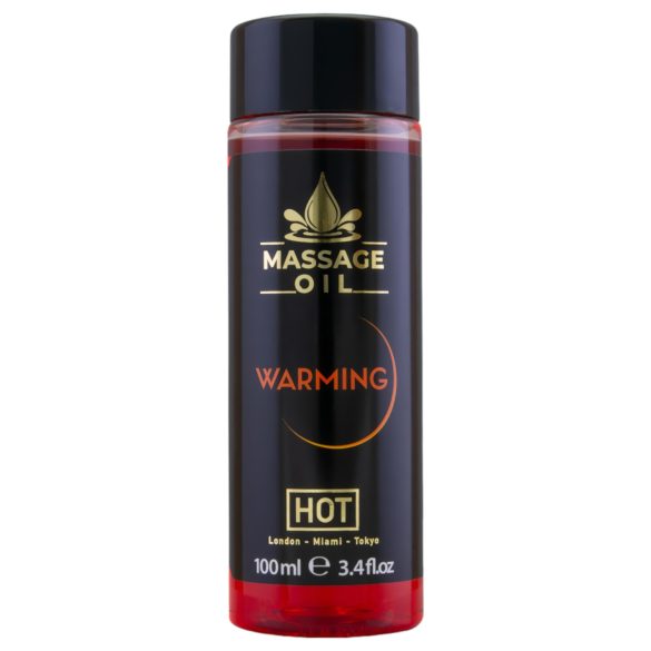 HOT - massageolie - varmende effekt - 100ml