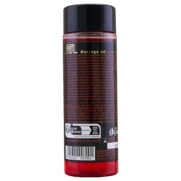 HOT - massageolie - varmende effekt - 100ml