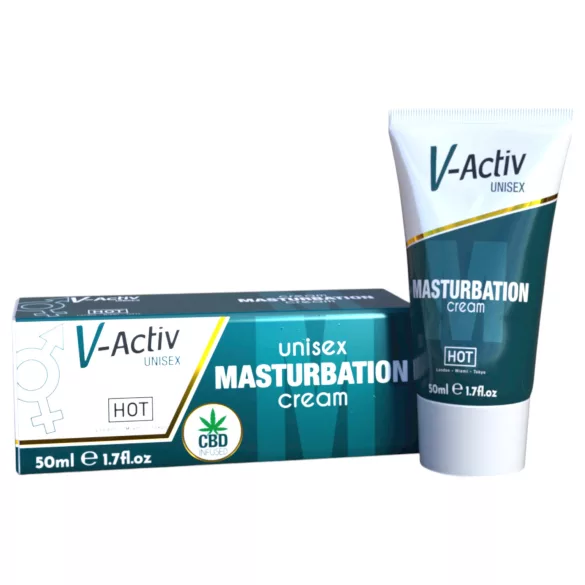 Hot V-Active - stimulerende unisex onancreme (50 ml)