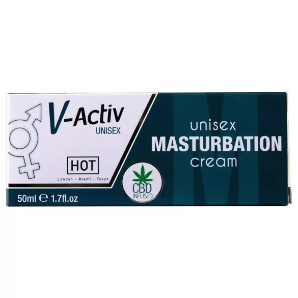 Hot V-Active - stimulerende unisex onancreme (50 ml)