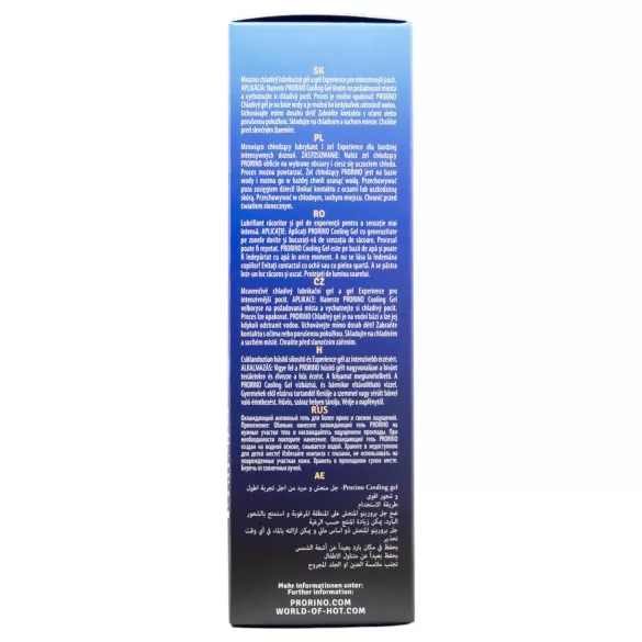 HOT Prorino - intim creme til mænd - stærk kølende effekt - 100ml
