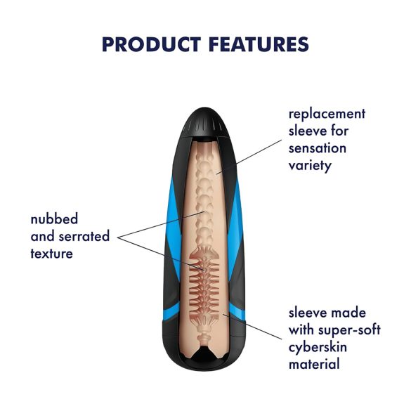 Satisfyer Sleeve Tornado Bliss - onaniindsats