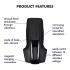 Satisfyer Men Vibration - penisvibrator - genopladelig - sort