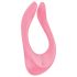 Satisfyer - parvibrator med genopladeligt batteri - pink