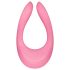 Satisfyer - parvibrator med genopladeligt batteri - pink
