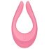 Satisfyer - parvibrator med genopladeligt batteri - pink