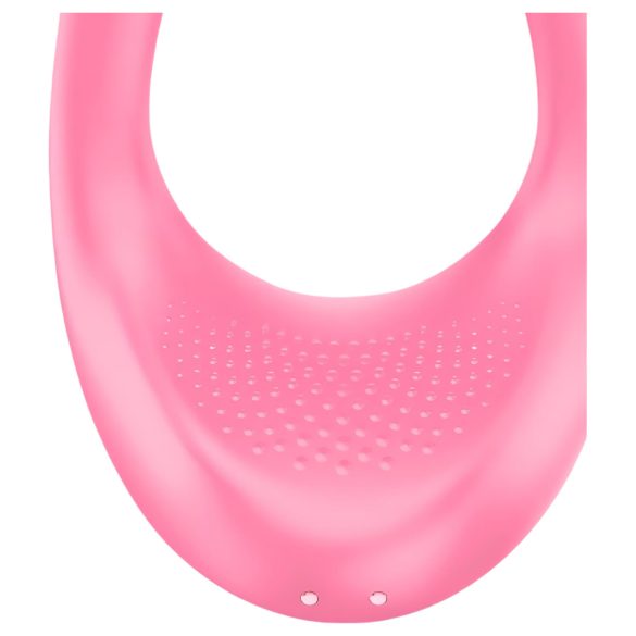 Satisfyer - parvibrator med genopladeligt batteri - pink