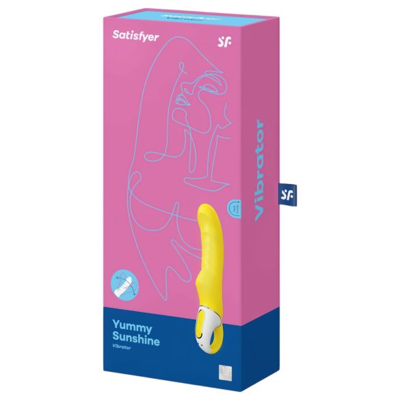 Satisfyer - G-punkt vibrator - vandtæt - gul