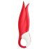 Satisfyer Power Flower - genopladelig, vandtæt vibrator (rød)