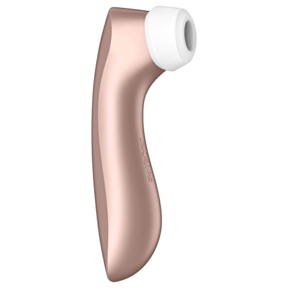 Satisfyer Pro 2+ - klitorisvibrator med sug - genopladelig - brun