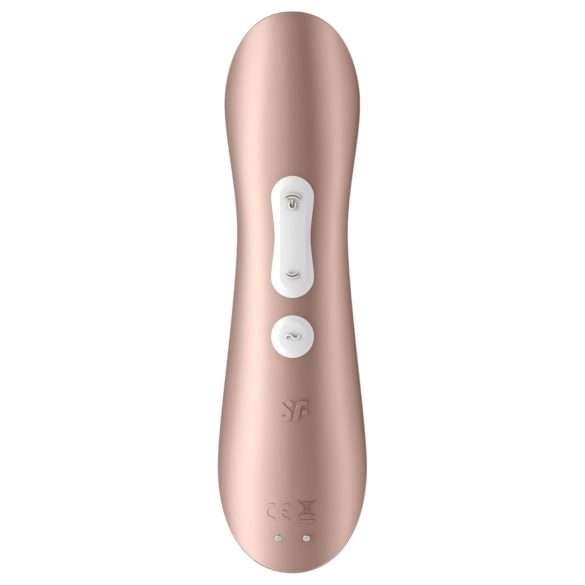 Satisfyer Pro 2+ - klitorisvibrator med sug - genopladelig - brun