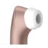 Satisfyer Pro 2+ - klitorisvibrator med sug - genopladelig - brun