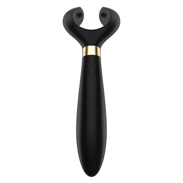Satisfyer Endless Fun - genopladelig, vandtæt parvibrator (sort)