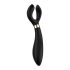 Satisfyer Endless Fun - genopladelig, vandtæt parvibrator (sort)