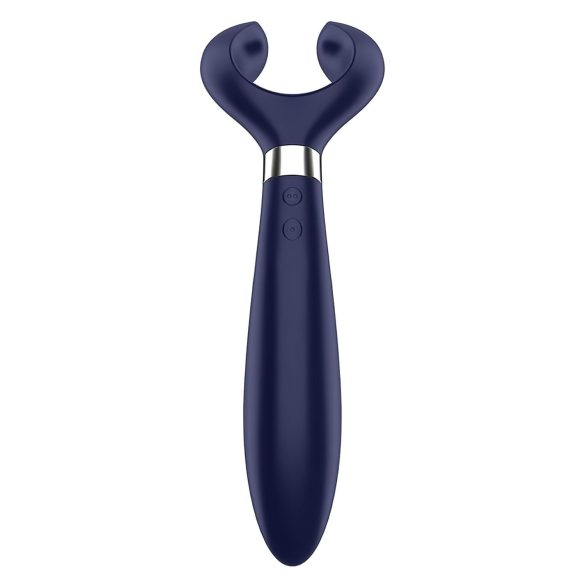 Satisfyer Endless Fun - parvibrator - genopladelig vandtæt - blå