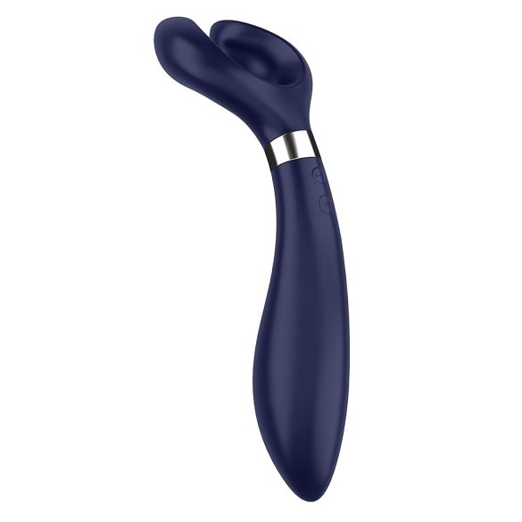 Satisfyer Endless Fun - parvibrator - genopladelig vandtæt - blå