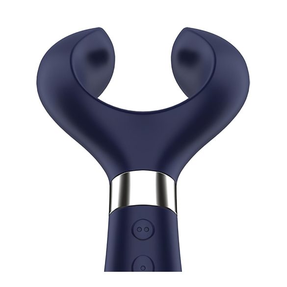 Satisfyer Endless Fun - parvibrator - genopladelig vandtæt - blå