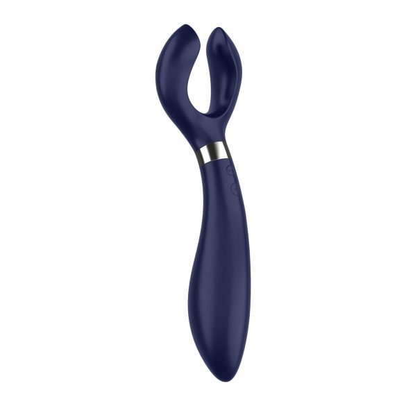 Satisfyer Endless Fun - parvibrator - genopladelig vandtæt - blå