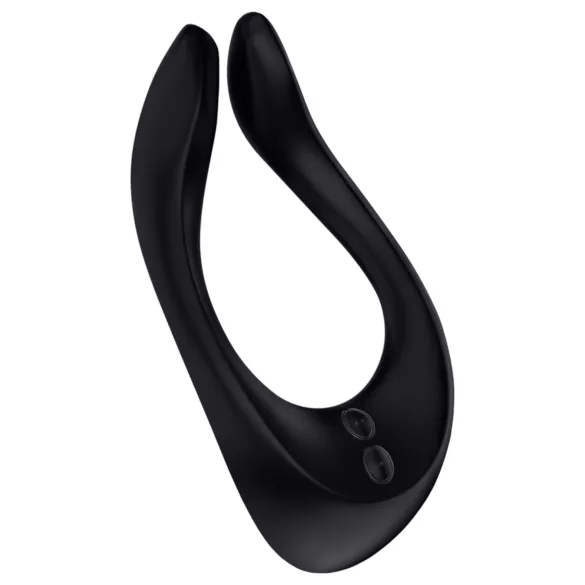 Satisfyer Endless Joy - parvibrator - genopladelig, vandtæt - sort