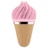 Satisfyer Sweet Treat - klitorisvibrator med rotation - genopladelig - pink/brun